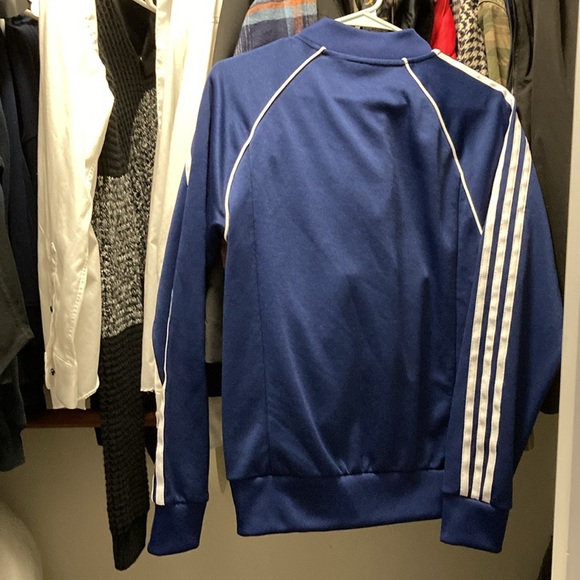 Adidas Track Jacket - Navy Blue - Men’s Small - Picture 3 of 3